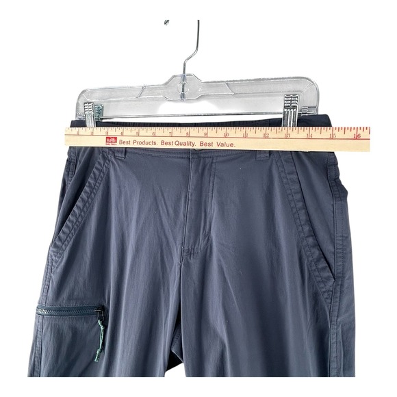 REI Co op Trailmade Pants Womens Size 2 Blue Gray Nylon Hiking Outdoors Gorp - Picture 2 of 12